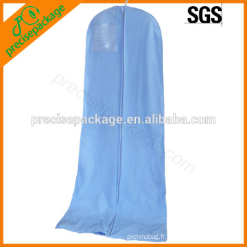 Chine costume en plastique clair PEVA robe de mariée mariage sac